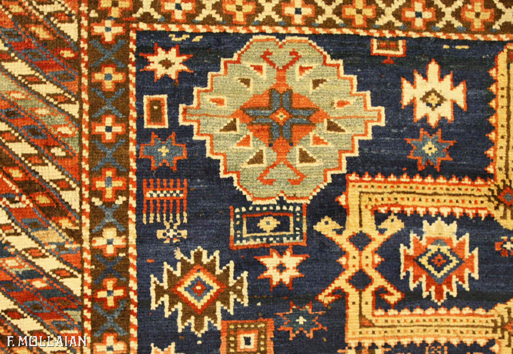 Antique Azerbaijani Karagashli Rug n°:71240738